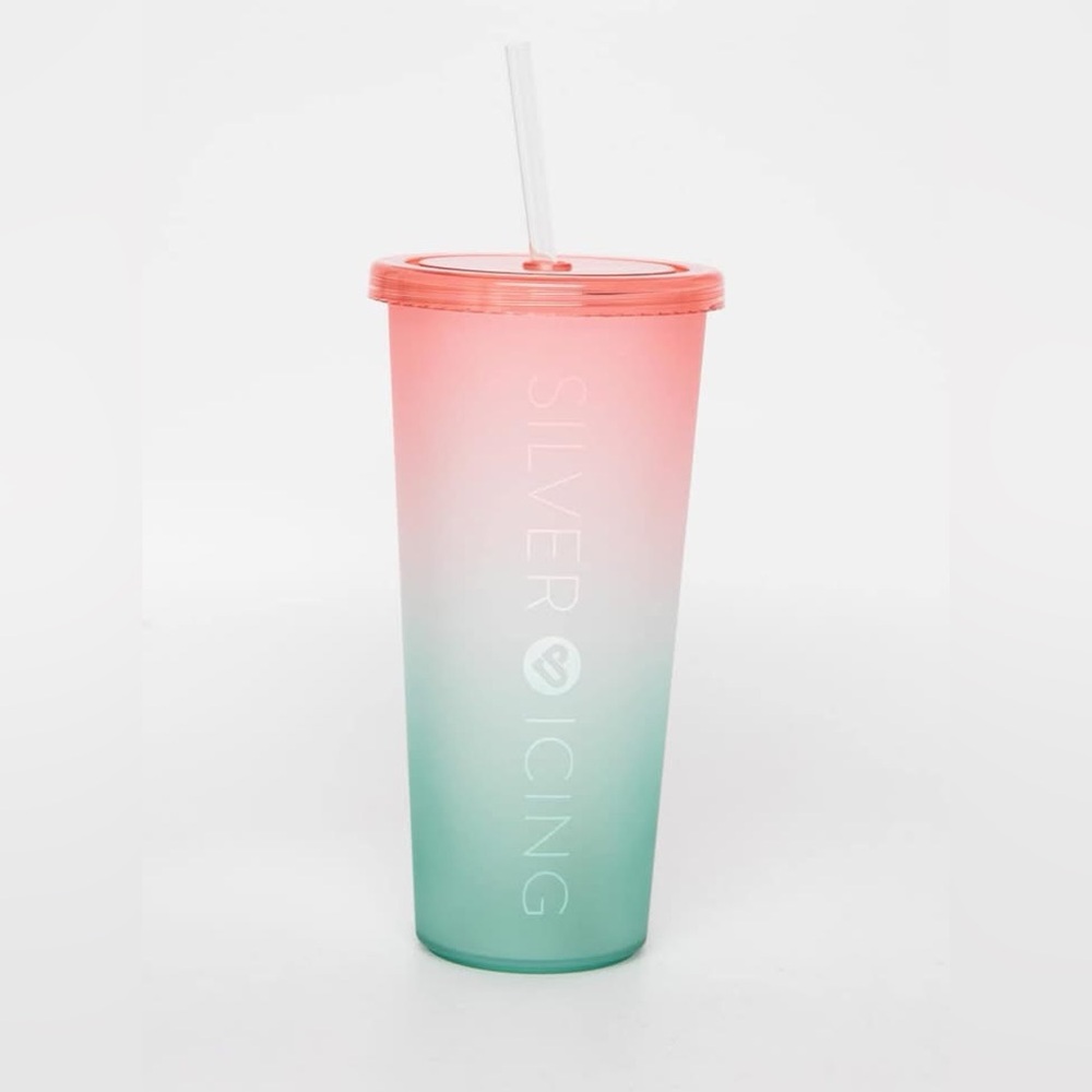 Silver Icing Tumbler